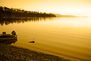 Image showing Pacific Northwest Sunset