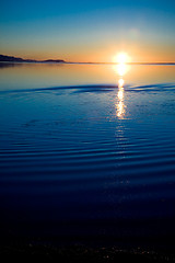 Image showing Pacific Northwest Sunset