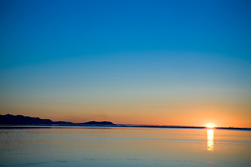 Image showing Pacific Northwest Sunset