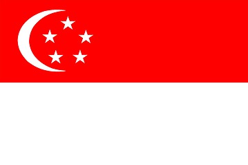 Image showing Singapore Flag