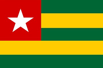 Image showing Flag Of Togo