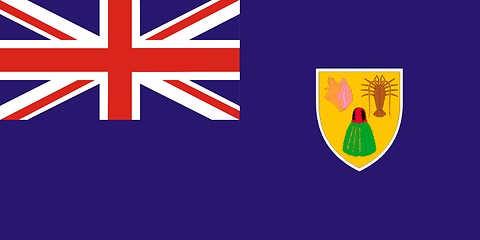 Image showing Turks And Caicos Island Flag