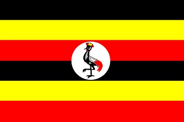Image showing Uganda Flag
