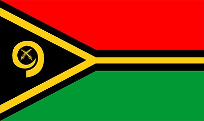 Image showing Flag Of Vanuatu