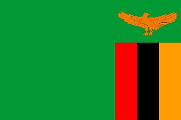 Image showing Flag Of Zambia