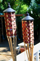 Image showing Garden Torches