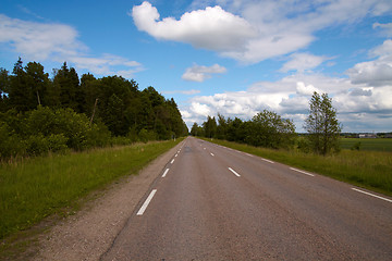 Image showing Road to infinity