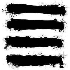 Image showing black ink banner