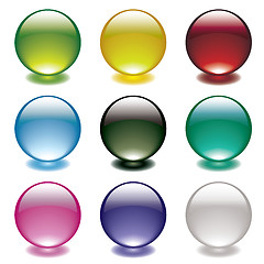 Image showing bubble glow circle