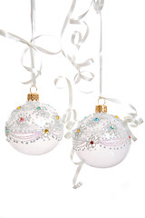 Image showing christmas baubles