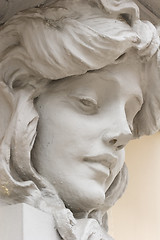 Image showing Sculpture, Feminine Head