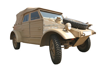 Image showing Vintage Military German Car