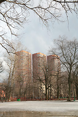 Image showing Springtime in Moscow. Park Dubki