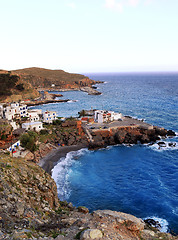 Image showing Chora sfakion from the west