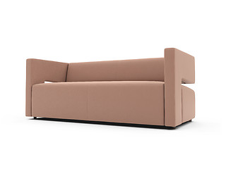 Image showing Sofa over white