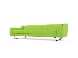 Image showing Sofa over white