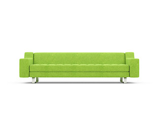 Image showing Sofa over white