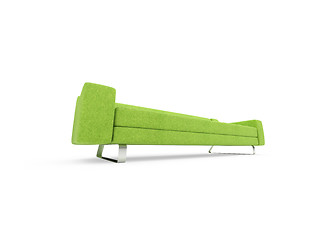 Image showing Sofa over white