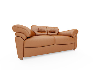 Image showing Couch over white