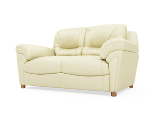 Image showing Couch over white