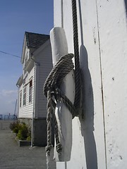 Image showing Detail flag pole