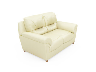 Image showing Couch over white