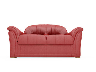 Image showing Couch over white