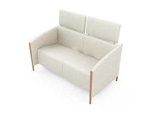 Image showing Couch over white