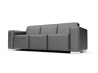 Image showing Couch over white