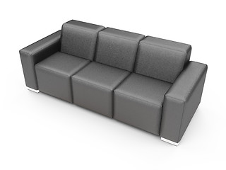 Image showing Couch over white