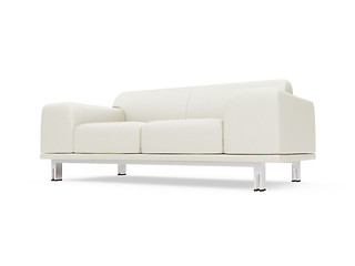 Image showing Couch over white