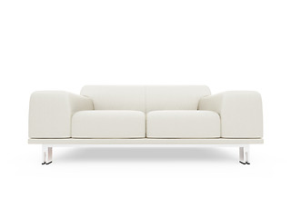 Image showing Couch over white