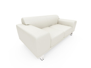 Image showing Couch over white