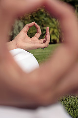 Image showing Abstract Yoga