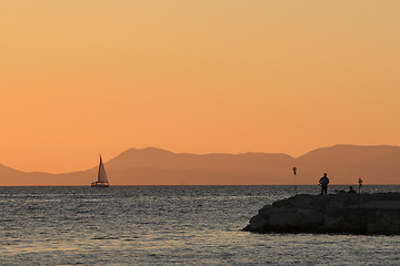 Image showing The village of Parga