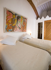 Image showing suite in riad hotel house in essaouira morocco