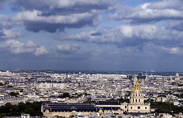 Image showing cityscape view of paris france