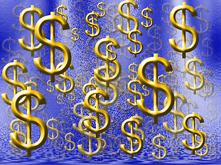 Image showing Money Rain