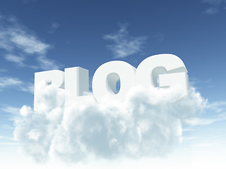 Image showing blog