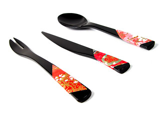 Image showing Japanese set