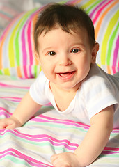 Image showing laughing baby