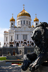 Image showing Moscow, Russia, Temple of the Christ of the Savior