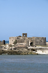 Image showing ruins old fort essaouira morocco
