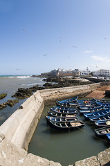 Image showing view of medina and old city essaouira morocco africa