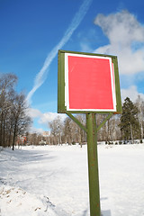 Image showing empty billboard