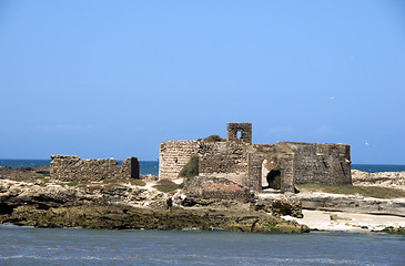 Image showing ruins old fort essaouira morocco