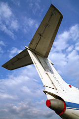 Image showing Vintage Elderly Plane