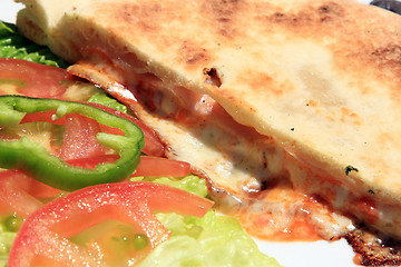 Image showing Hot sandwich