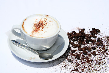 Image showing Cappuccino coffee