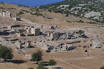 Image showing Ruins of a turkish village